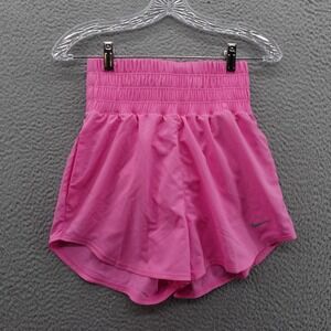 Nike High‎ Rise DriFit Training Shorts Size XS Pink Womens Running Athletic NWT